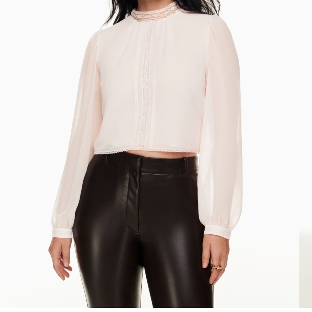 Aritzia Wilfred free butterfly blouse